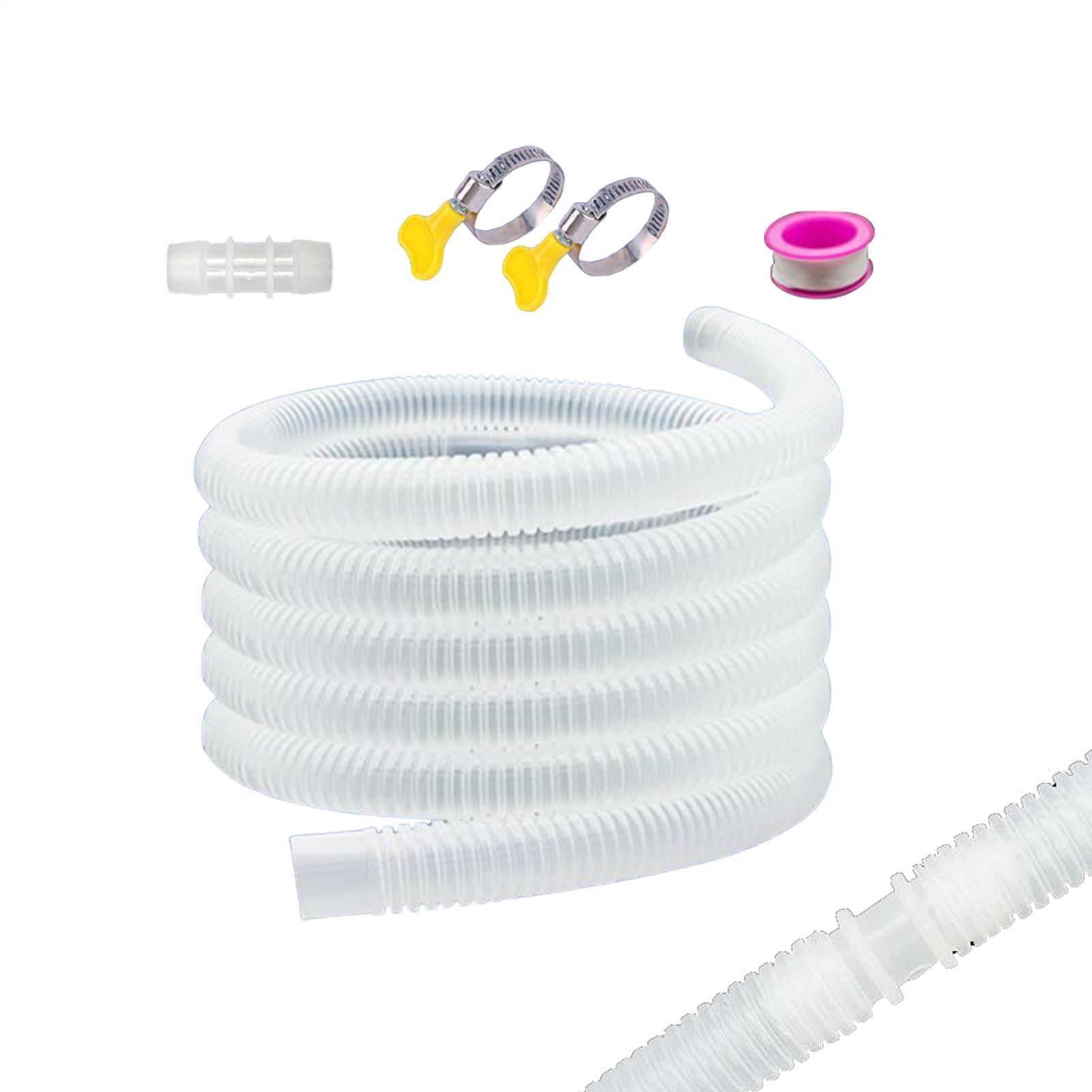 Plastic Pipe Clip - 1/2/4m Extended Drain Pipe Condensate Drain