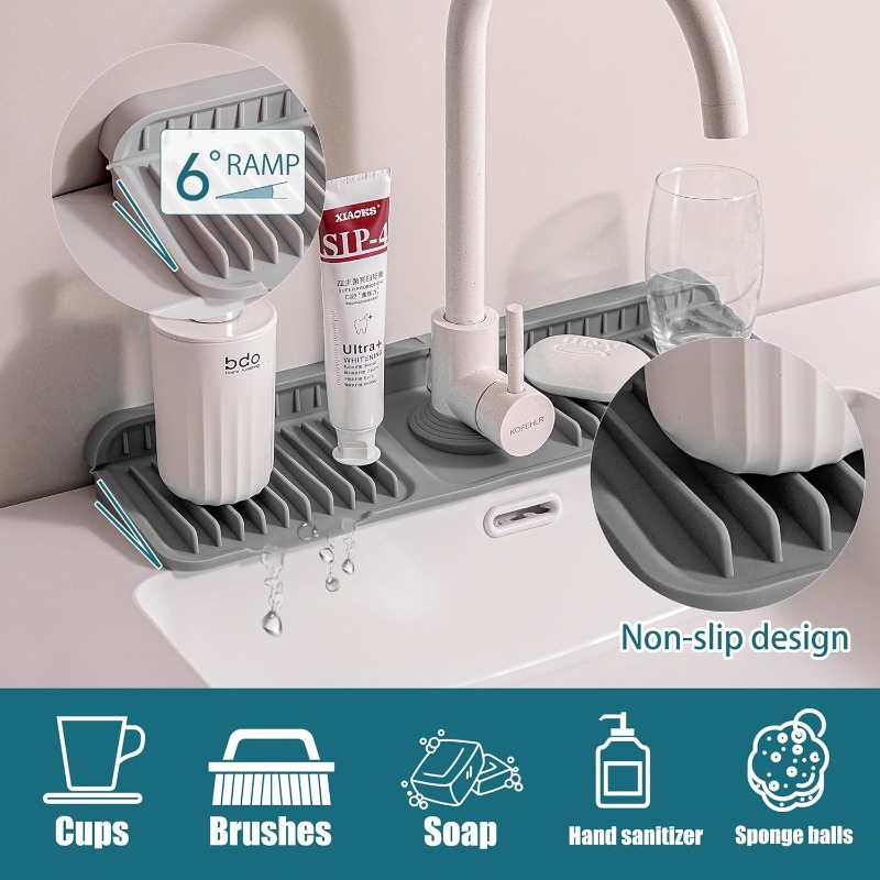 Kitchen Silicone Faucet Splash - Silicone Tap Washer ulasan dan harga
