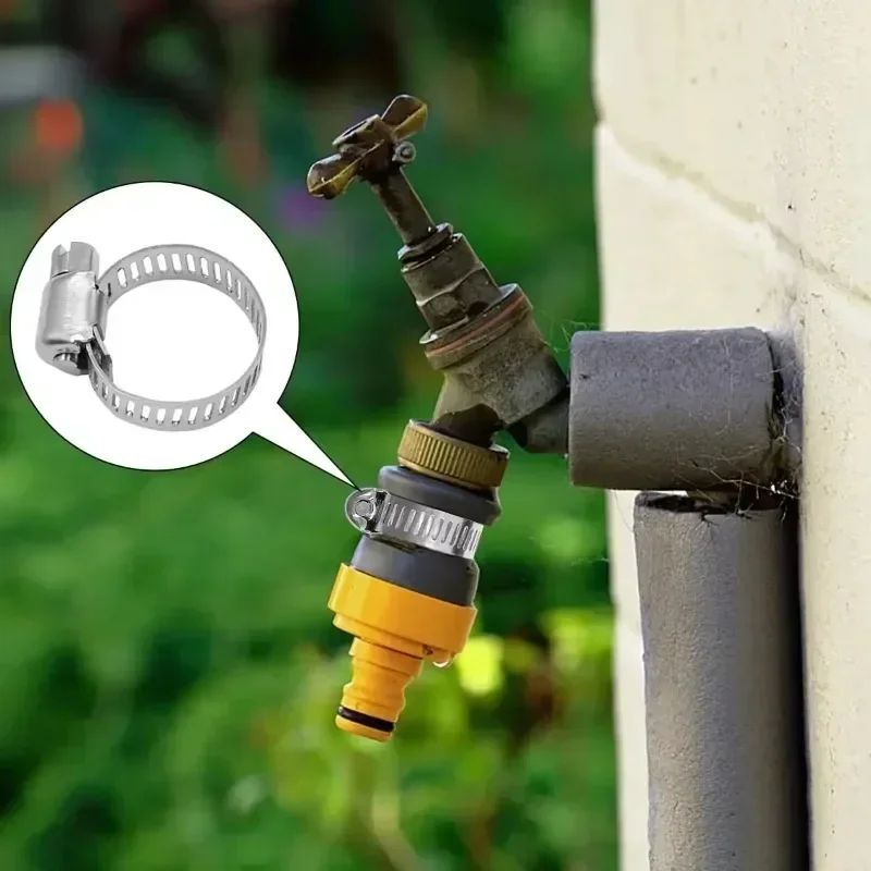 10-50pcs Hose Clips Pipe Clamp - Drain Pipe Clip ulasan dan harga