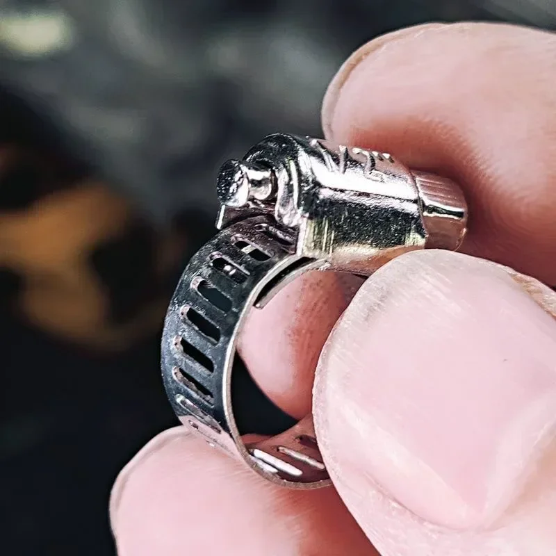 10-50pcs Hose Clips Pipe Clamp - Drain Pipe Clip ulasan dan harga
