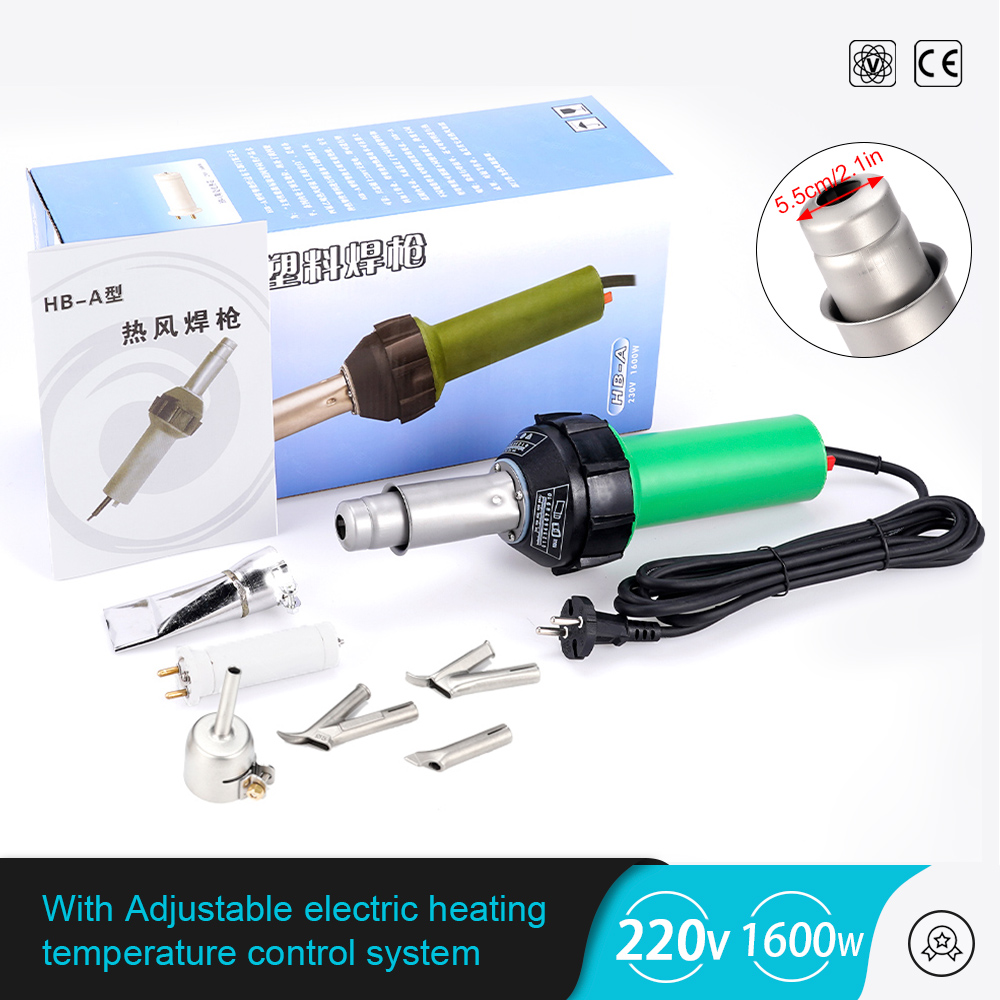 220V 1600W Plastic Welding Gun - Pipe Freeze Spray ulasan dan harga