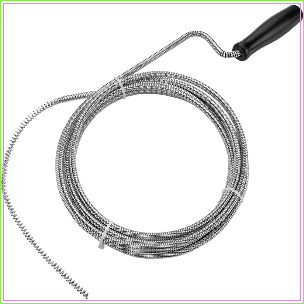 10 ft Metal Plumbers Snake for - Drain Snake Flexible ulasan dan harga