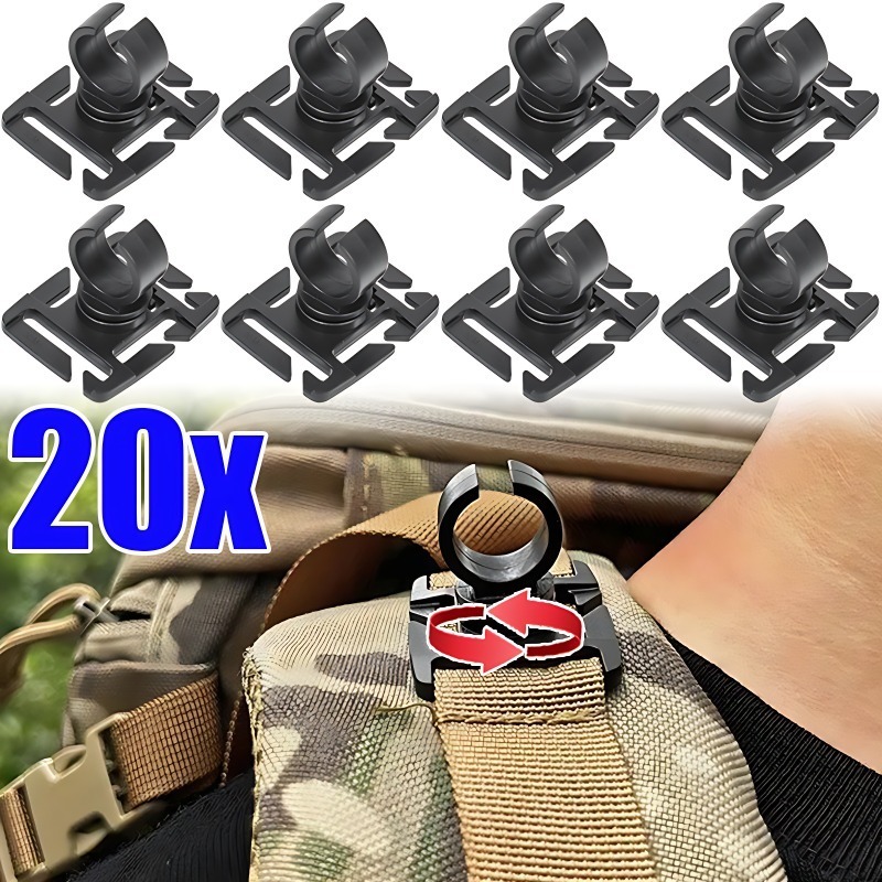 Swivel U Ring Flashlight Work  - Plastic Pipe Clip ulasan dan harga