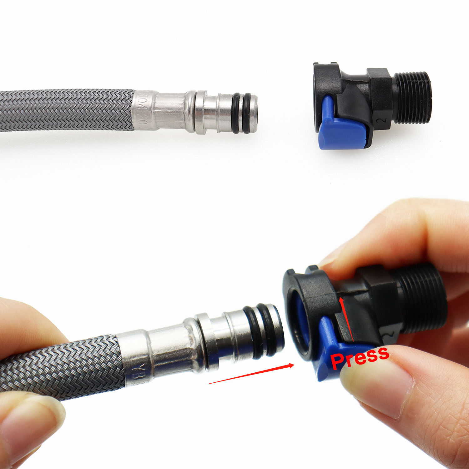 150/180/300cm Kitchen Faucet H - Flexible Hose Braided ulasan dan harga