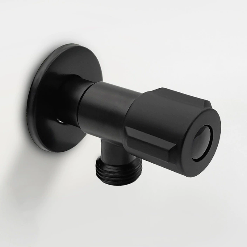 Black Stainless Steel Triangle - Toilet Fill Valve ulasan dan harga