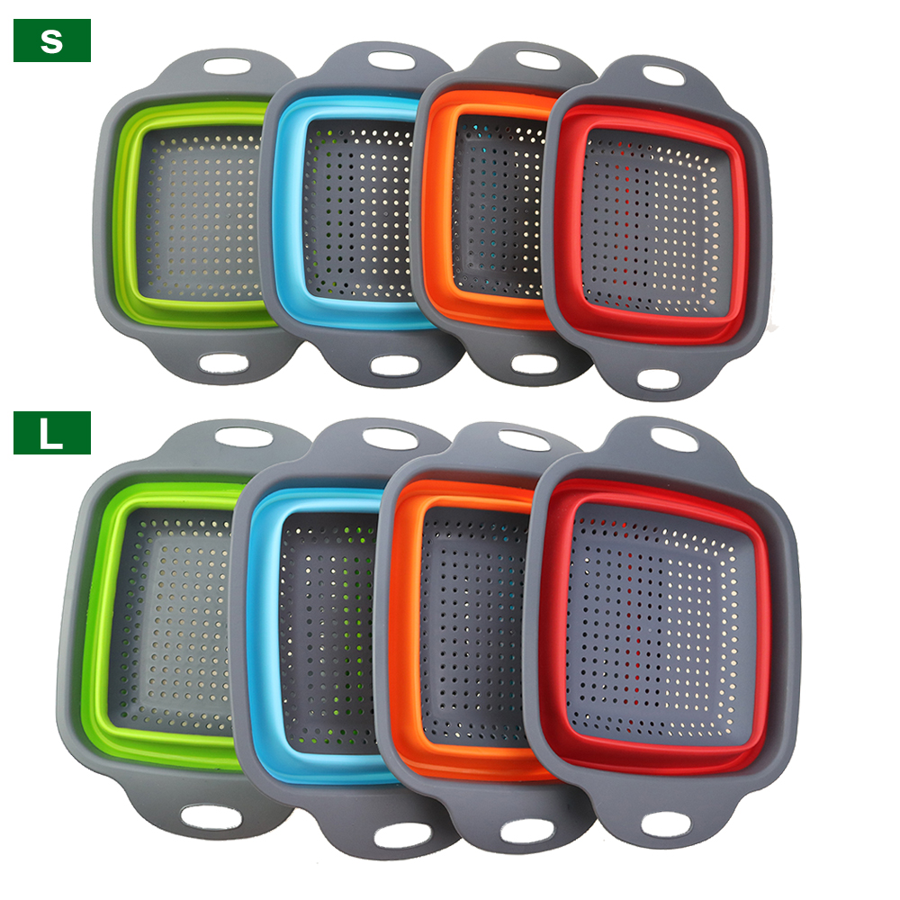 1Pc 2in1 Silicone Folding Drai - Silicone Tap Washer ulasan dan harga