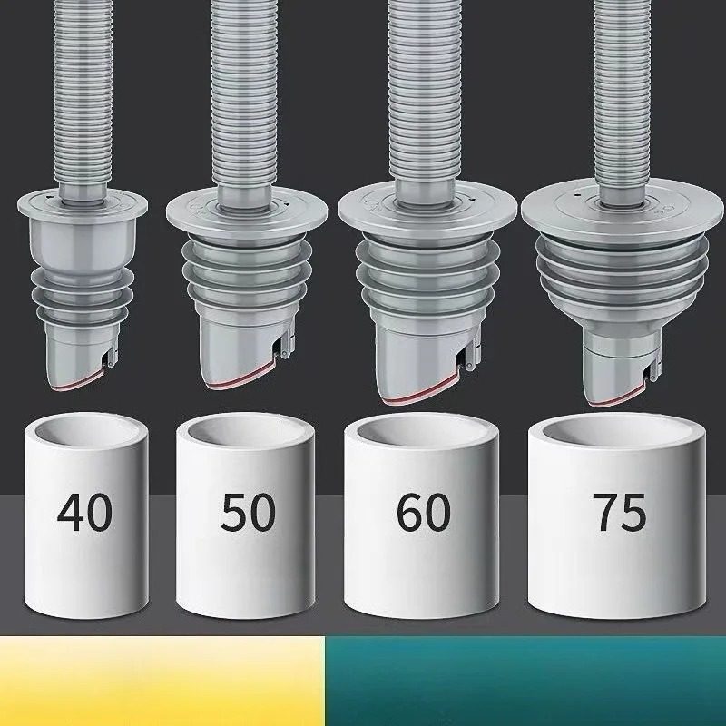 Connector Stopper Silicone Bat - Drain Pipe Clip ulasan dan harga