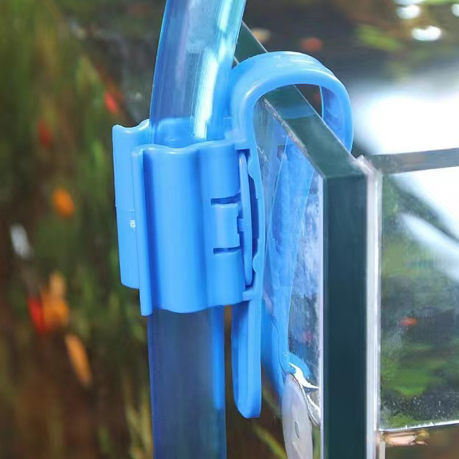 Aquarium Tube Holder Clip Fish - Plastic Pipe Clip ulasan dan harga