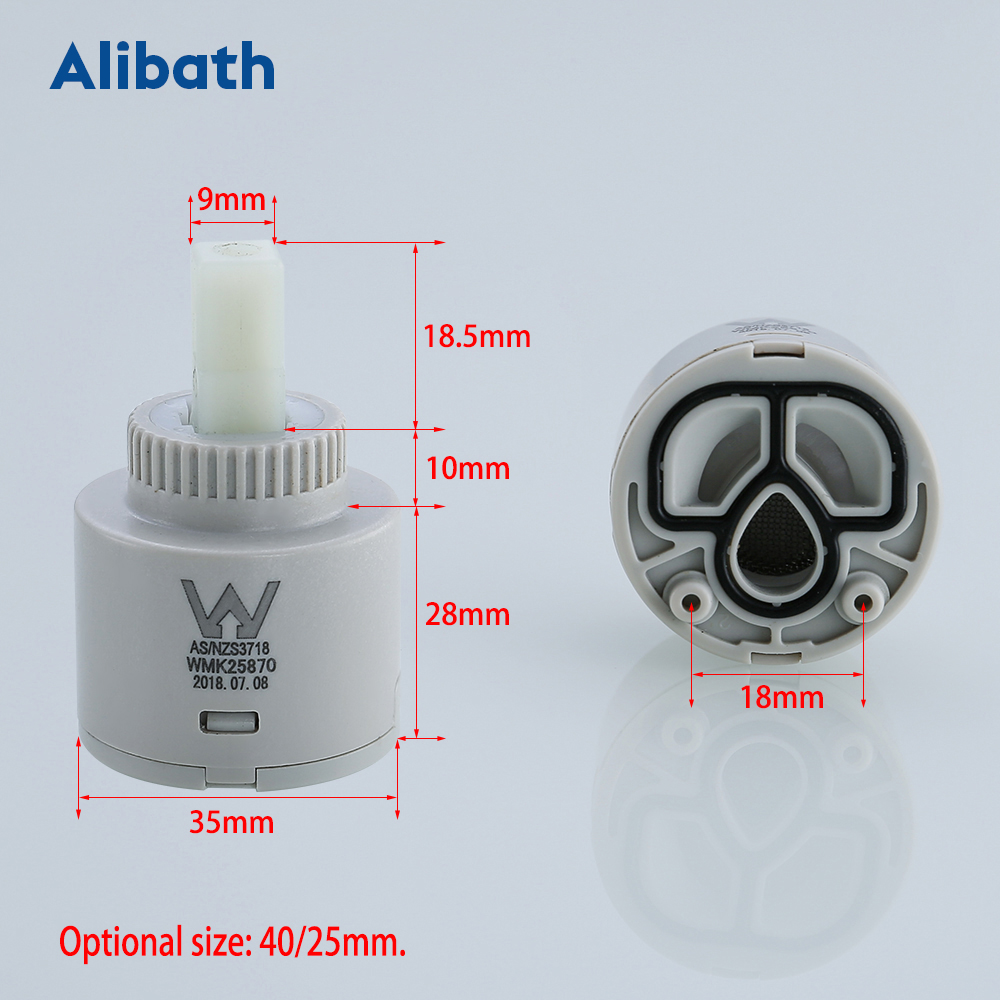 25mm / 35mm / 40mm Ceramic Car - Basin Mixer Cartridge ulasan dan harga