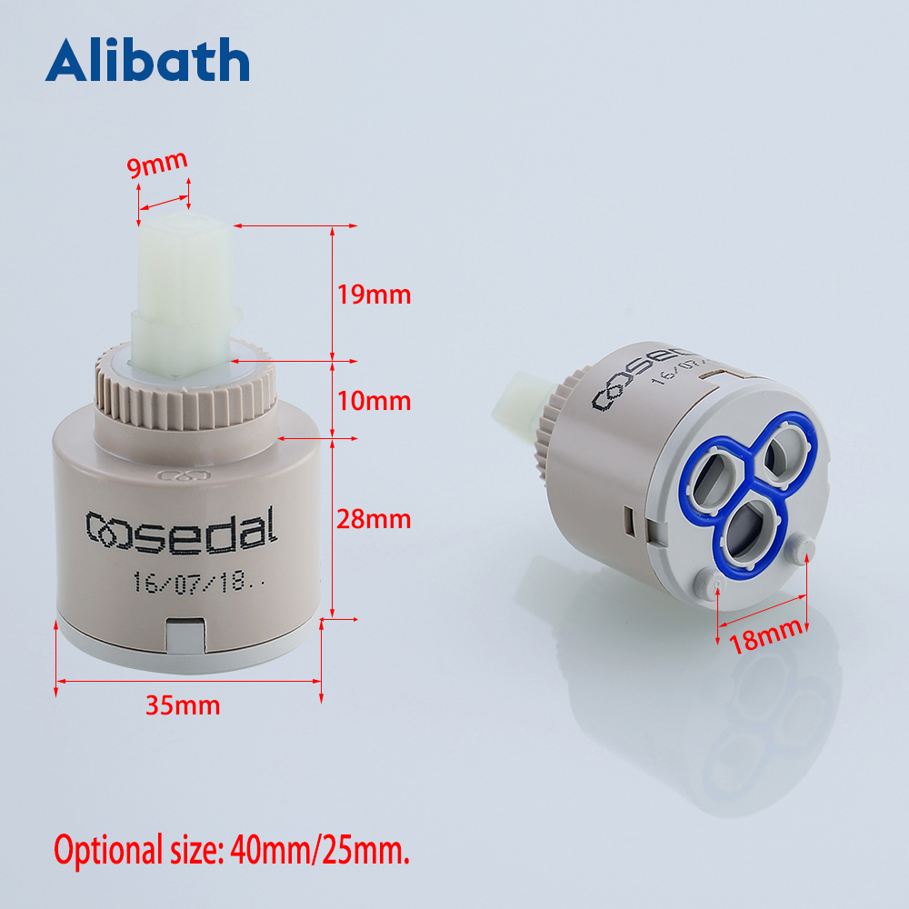 25mm / 35mm / 40mm Ceramic Car - Basin Mixer Cartridge ulasan dan harga