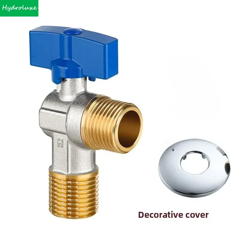 Brass Titanium G1/2 Toilet Flu - Toilet Fill Valve ulasan dan harga