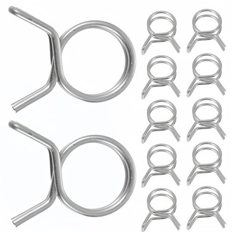 31Pcs 6mm Double Wire Clips, S - Drain Pipe Clip ulasan dan harga