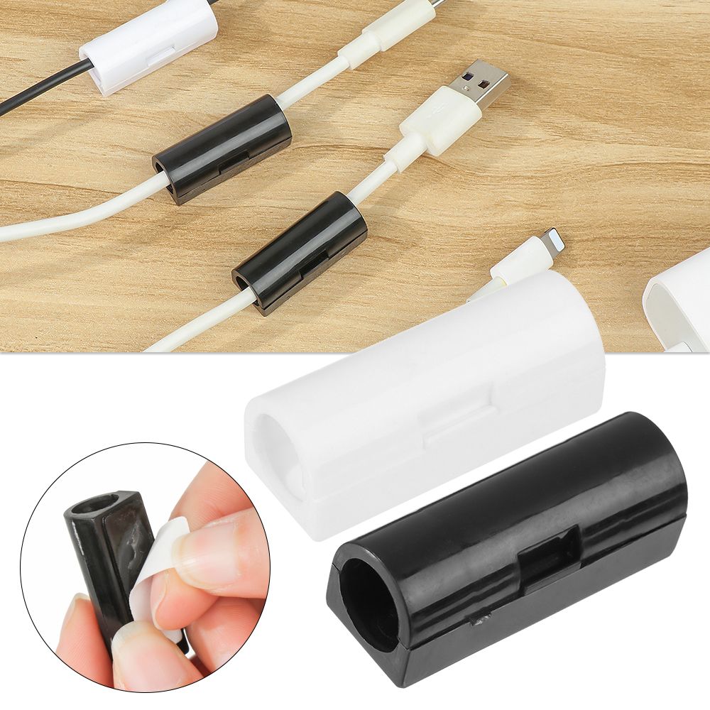 16/20pcs Self Adhesive Cable O - Drain Pipe Clip ulasan dan harga