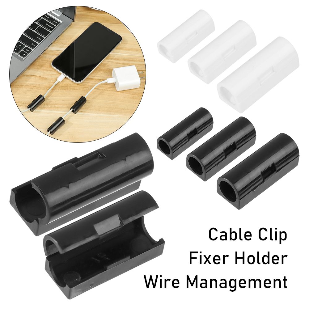 16/20pcs Self Adhesive Cable O - Drain Pipe Clip ulasan dan harga