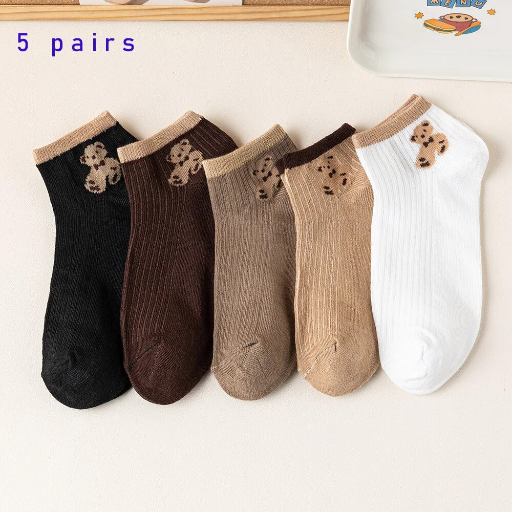 4/5/6/8 Pairs of Cute Teddy Be - Pipe Bending Spring ulasan dan harga