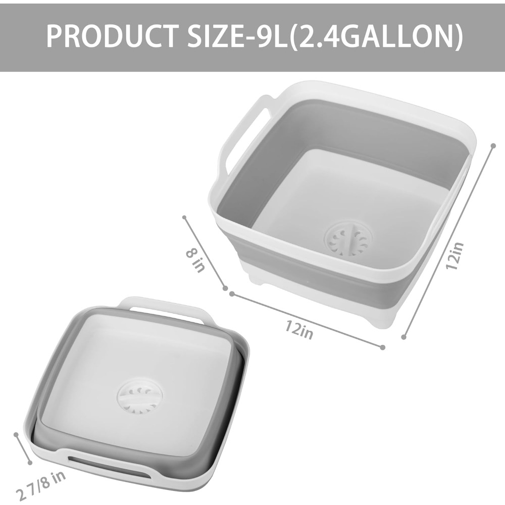 Dishpan for Washing Dishes, Dr - Drain Pipe Clip ulasan dan harga