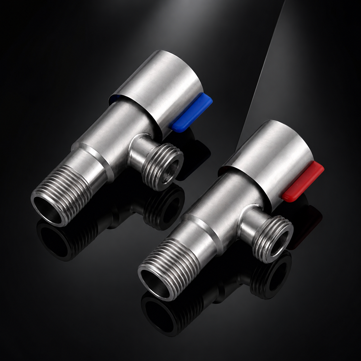 Stainless Steel Hot Cold Inlet - Toilet Fill Valve ulasan dan harga