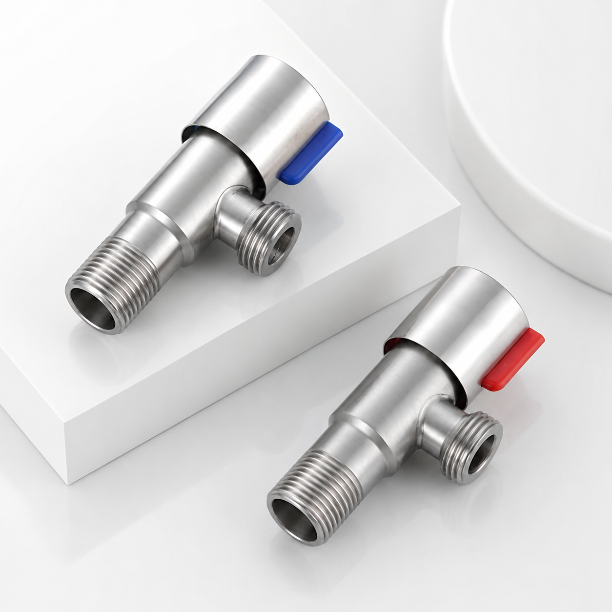 Stainless Steel Hot Cold Inlet - Toilet Fill Valve ulasan dan harga