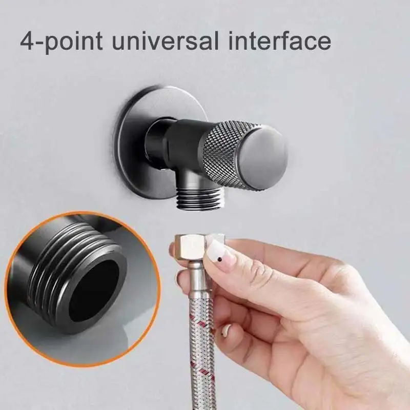 4 Points Faucet Inlet Valve G1 - Toilet Fill Valve ulasan dan harga