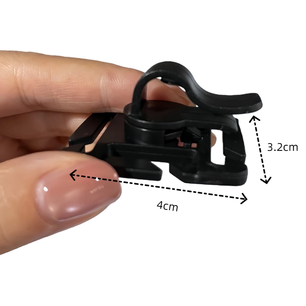 2/4PCS Drinking Tube Clip Rota - Plastic Pipe Clip ulasan dan harga