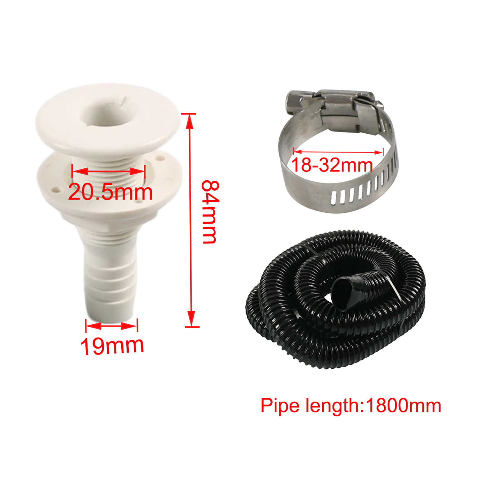 3/4 inch Hose Bilge Pump Insta - Drain Pipe Clip ulasan dan harga