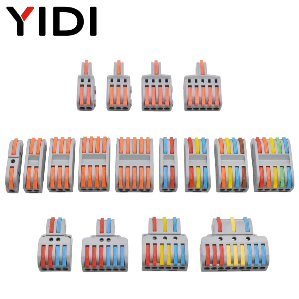 5pcs Splitter Cable Push-in Co - Push Fit Connector ulasan dan harga