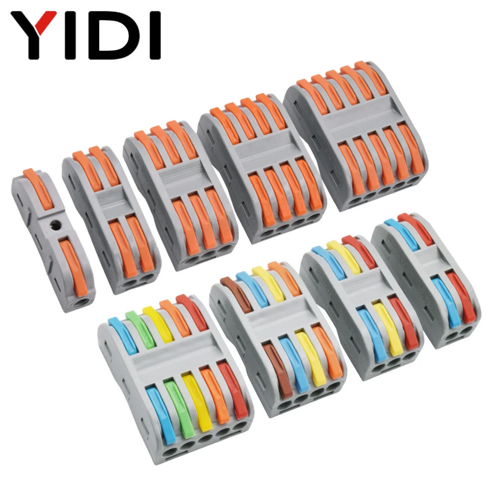 5pcs Splitter Cable Push-in Co - Push Fit Connector ulasan dan harga