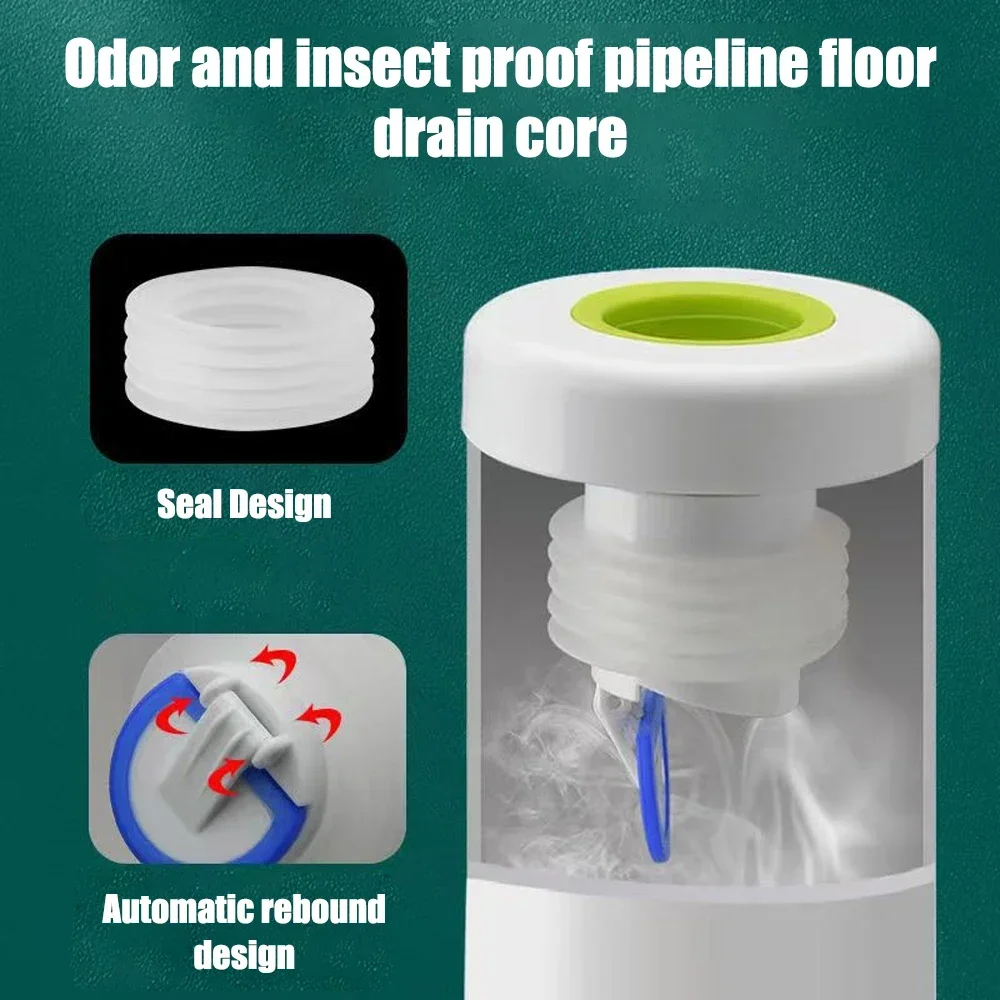 Pipe Drain Sealing Plug Deodor - Drain Pipe Clip ulasan dan harga